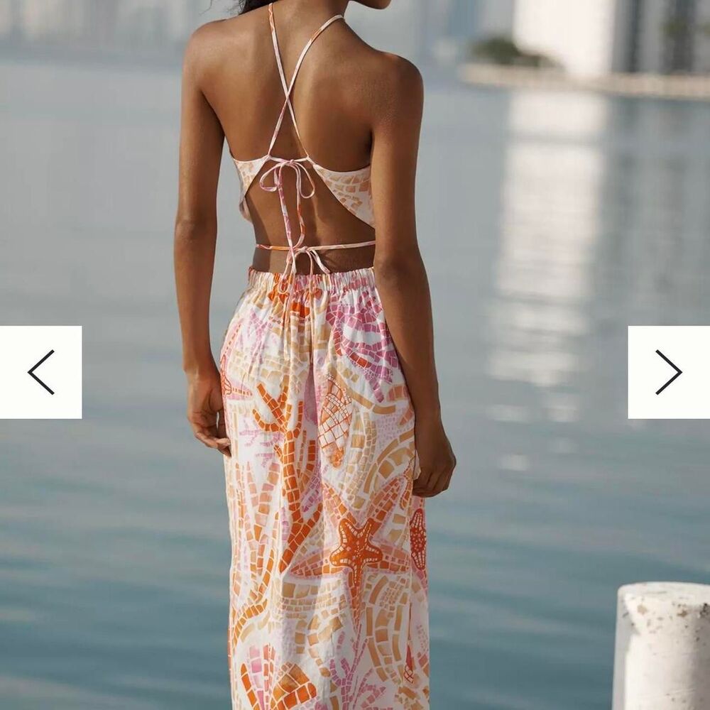 Seafolly Women's Cut Out Maxi Dress - Picture 4 of 8